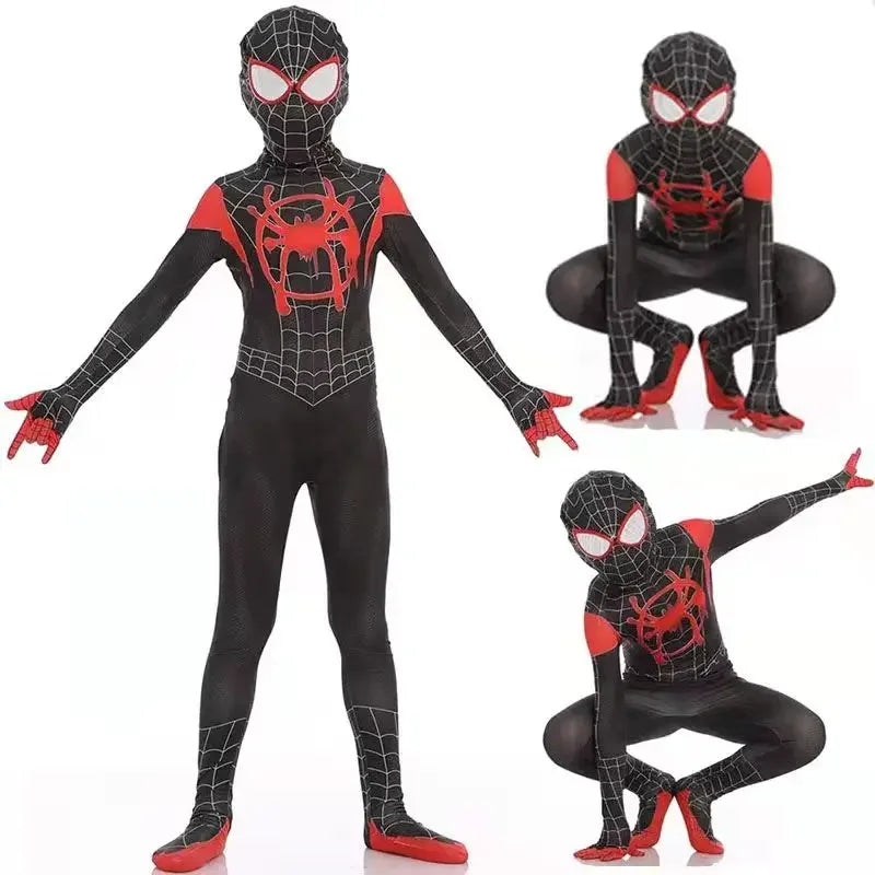 High Quality Superhero Spidermans Costume Bodysuit For Adult Spandex Zentai Halloween Party Cosplay Jumpsuit 3D Style - Seprincess