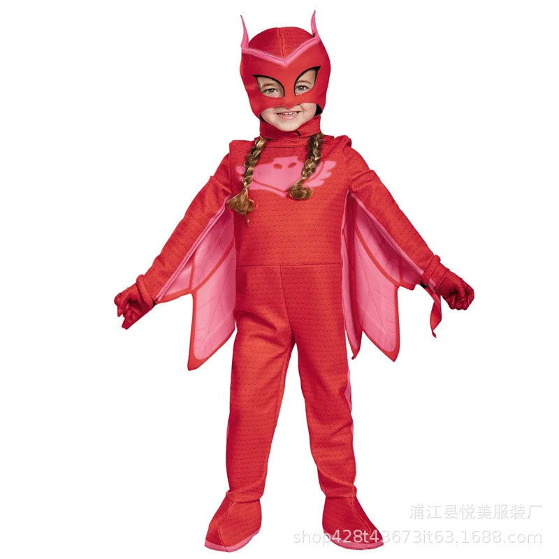 cosplay Blue Pajama Boys Girls Anime Hero Costume with Mask Cosplay Clothe Suit  Halloween costume Birthday Party  Gift - Seprincess