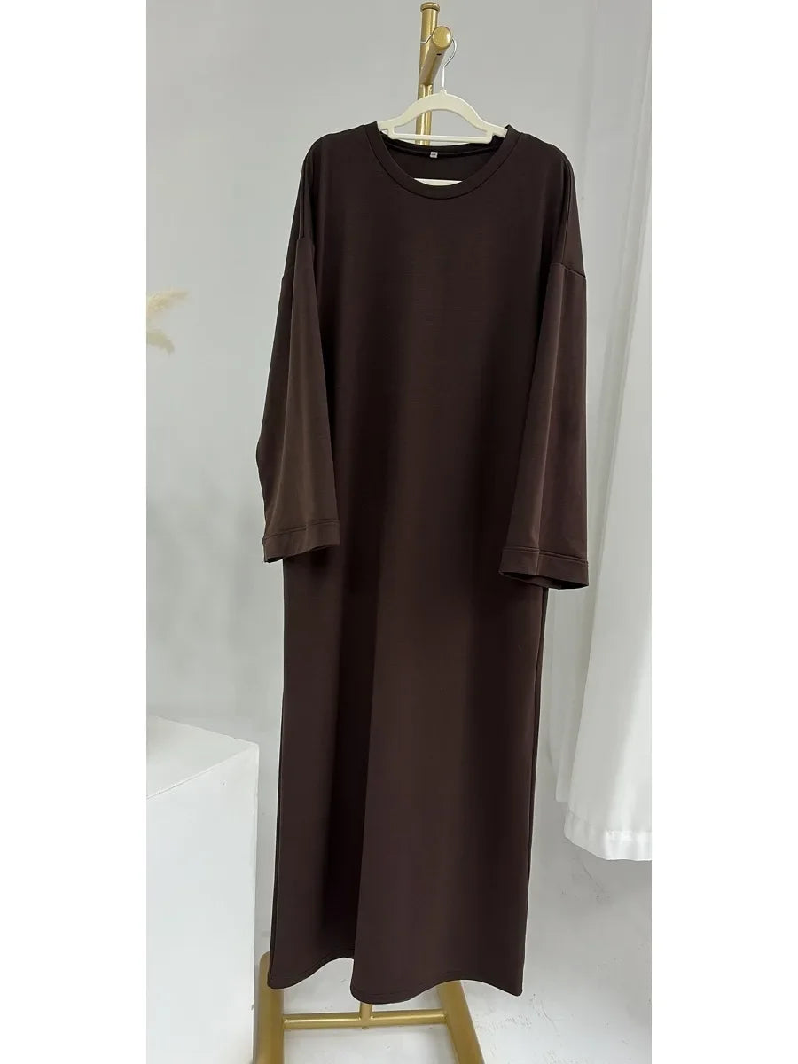 Ramadan Eid Party Dress for Women Muslim Modest Long Dresses Morocco Abayas Vestidos Largos Dubai Arab Robe Islamic Clothing - Seprincess