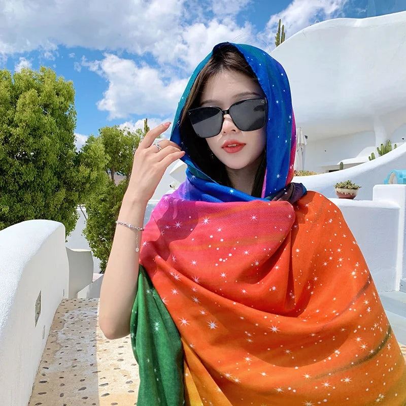 20 styles 90x180cm Cotton linen Summer Beach Dress Bikini Cover-ups Sarong Wrap Scarf Women Brazilian Swimsuit Bathing Cover Up