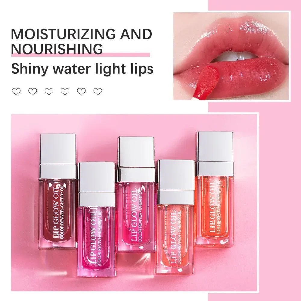 Crystal Jelly Moisturizing Lip Oil Sheglam Lip Tint Lip Gloss Makeup Sexy Lip Stain Serum Treatment Lip Coat Lipstick Cosmetics - Seprincess