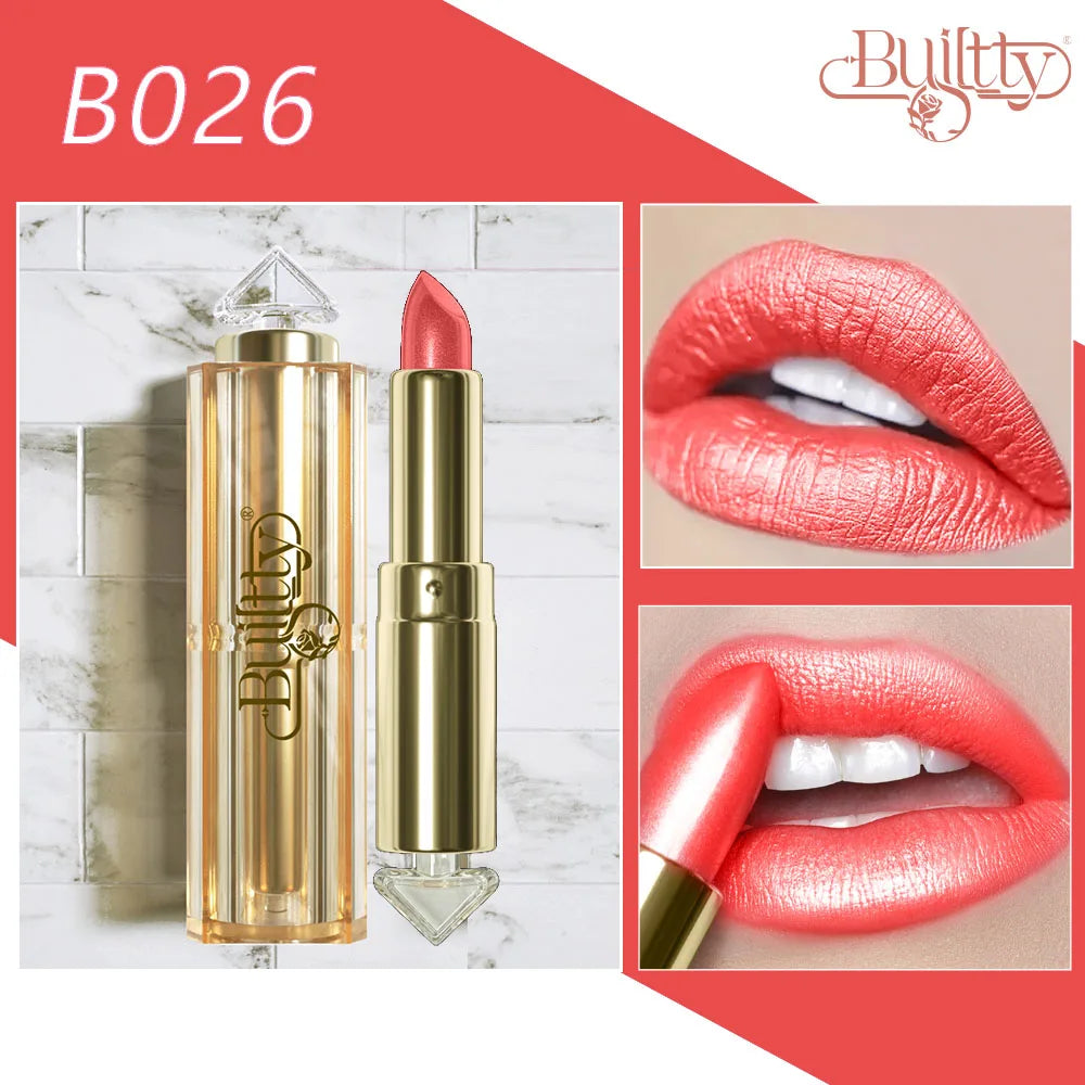 Dropshipping Lipstick Matte Velvet & Glitter Metallic Colors for Glossy Radiant & Full Matte High Pigmented Lipstick Cosmetic