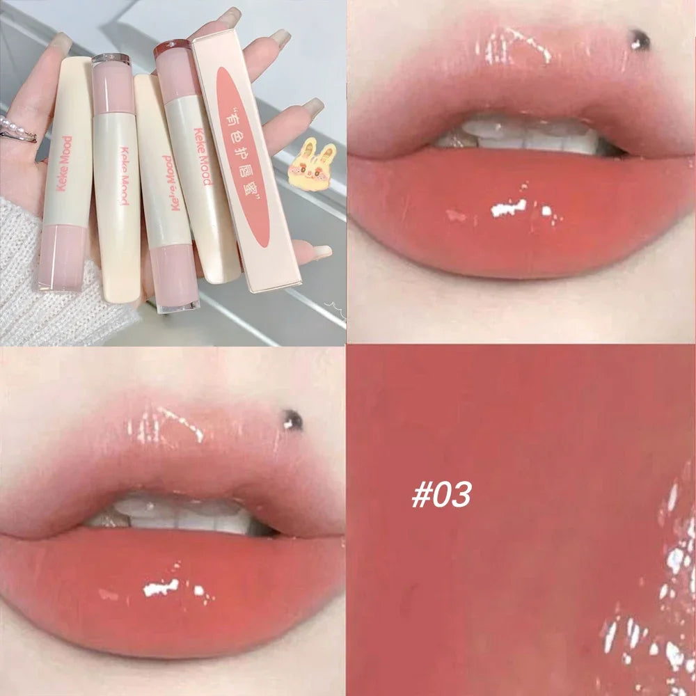 Crystal Jelly Mirror Lip Gloss Water Liquid Lipstick Moisturizing Long Lasting Sexy Lip Plumper Lip Tint Makeup Korean Cosmetics - Seprincess