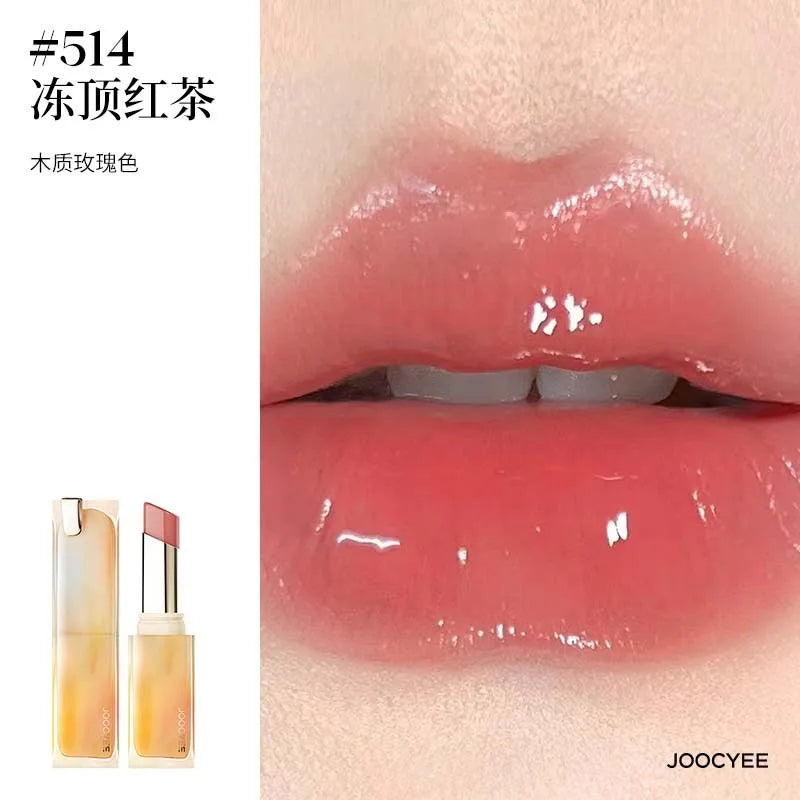 JOOCYEE GLAZED ROUGE Toffee powder mist lipstick whitening water light film-forming lipstick