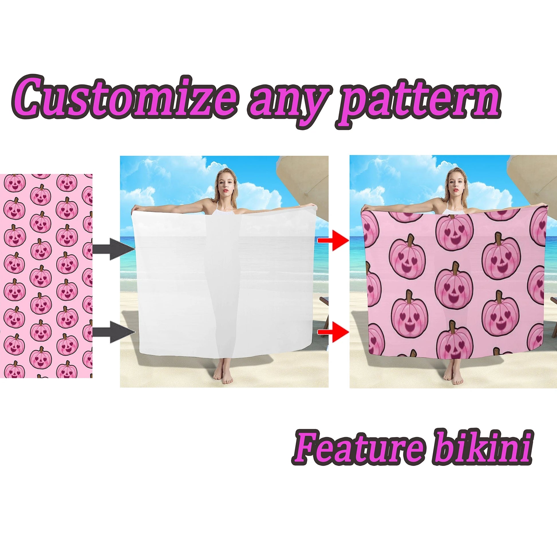 Hawaiian Beach Vacation Soft Women'S Sarong Custom Polynesian Print Summer Soft Lightweight One-Piece Dress Coat Print - Seprincess