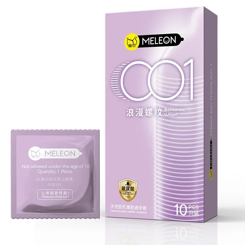 OLO 0.01 Ultra Thin Condoms For Men Long Sex Ejaculation Delay Ice Hot Feeling Latex Condom Penis Sleeve Sex Toys For Adults 18