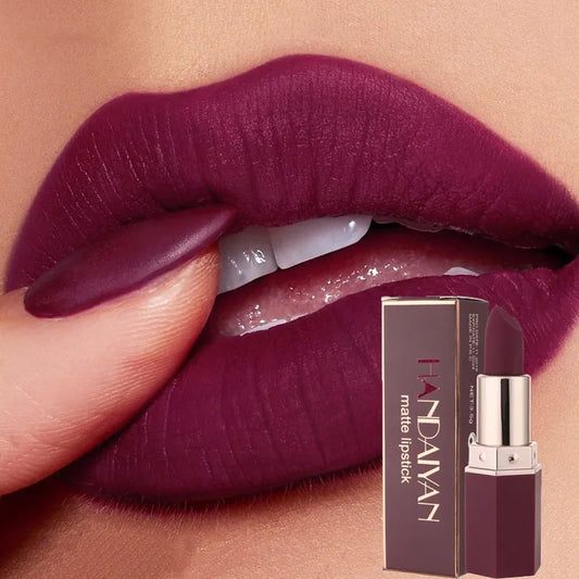 Nude Matte Lipstick Velvet Lipsticks Waterproof Long Lasting Non-stick Cup Lip Stick Not Fading Sexy Red Pink Makeup Cosmetics - Seprincess