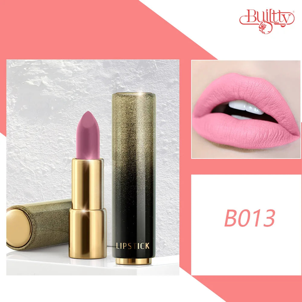 Dropshipping Lipstick Matte Velvet & Glitter Metallic Colors for Glossy Radiant & Full Matte High Pigmented Lipstick Cosmetic