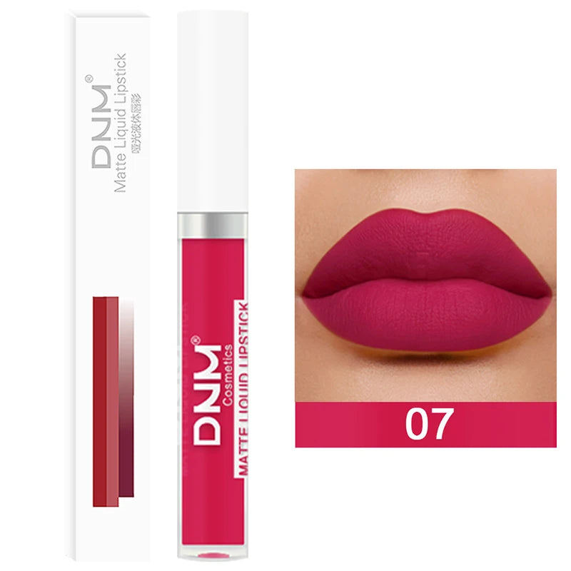 18 Colors Matte Velvet Lip Glaze Waterproof Long-Lasting Not Easy To Fade Lip Gloss Lipstick Waterproof Makeup Cosmetic Tool - Seprincess