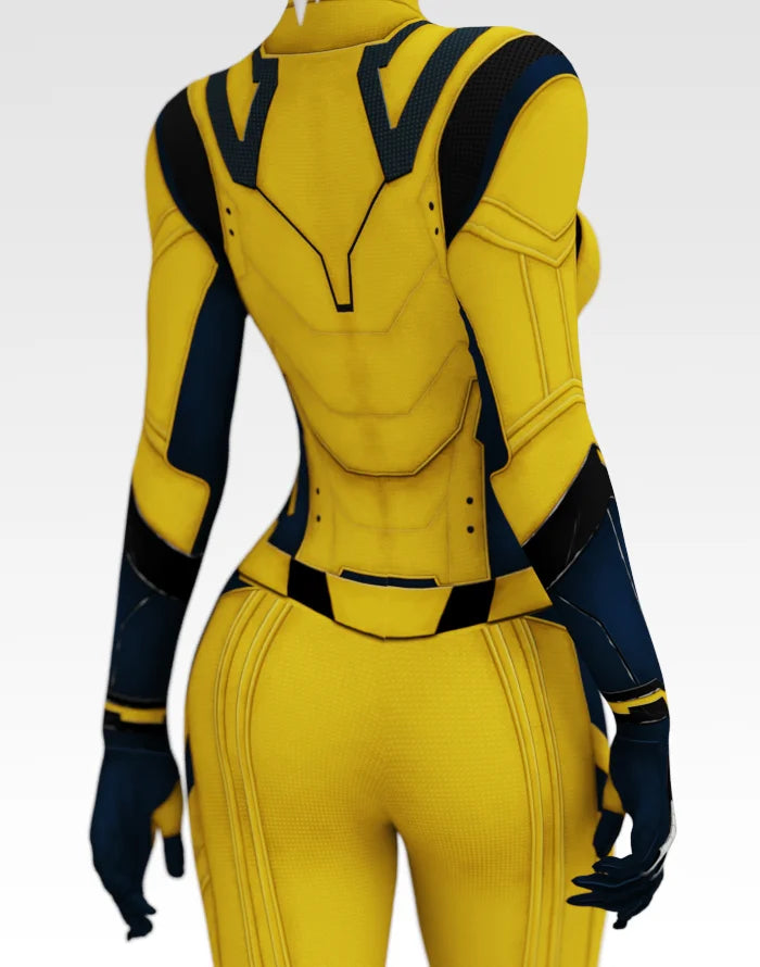 Halloween Triple Claws Wolverine Female Spandex Cosplay Costume Adults Girls Superhero Zentai Bodysuit Halloween Costume - Seprincess