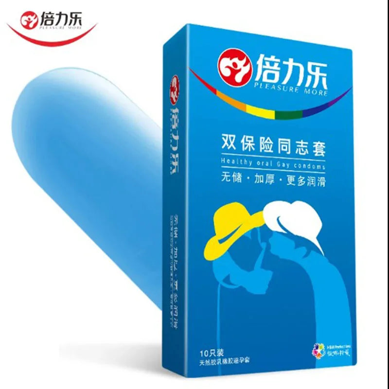 Anal Sex Condoms For Men Large Oil Condones Nautural Rubber Latex Lubricated Condom For Gay Delay Penis Sleeve Sex Toys For Men - Seprincess