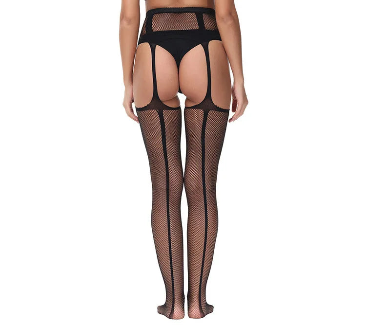 Pantyhose Tight hollowed out mesh socks with perspective sexy and passionate sexy underwear woman tights women Halloween costume - Seprincess