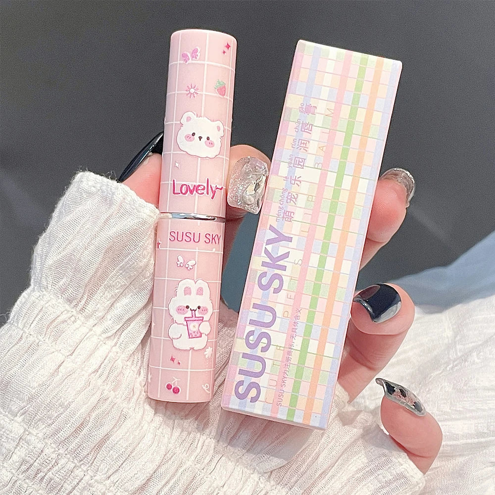 6 Colors Colored Lipstick Moisturizing Lip Gloss Waterproof Long Lasting Not Stick Cup Sexy Lip Tinted Women Beauty Cosmetics - Seprincess