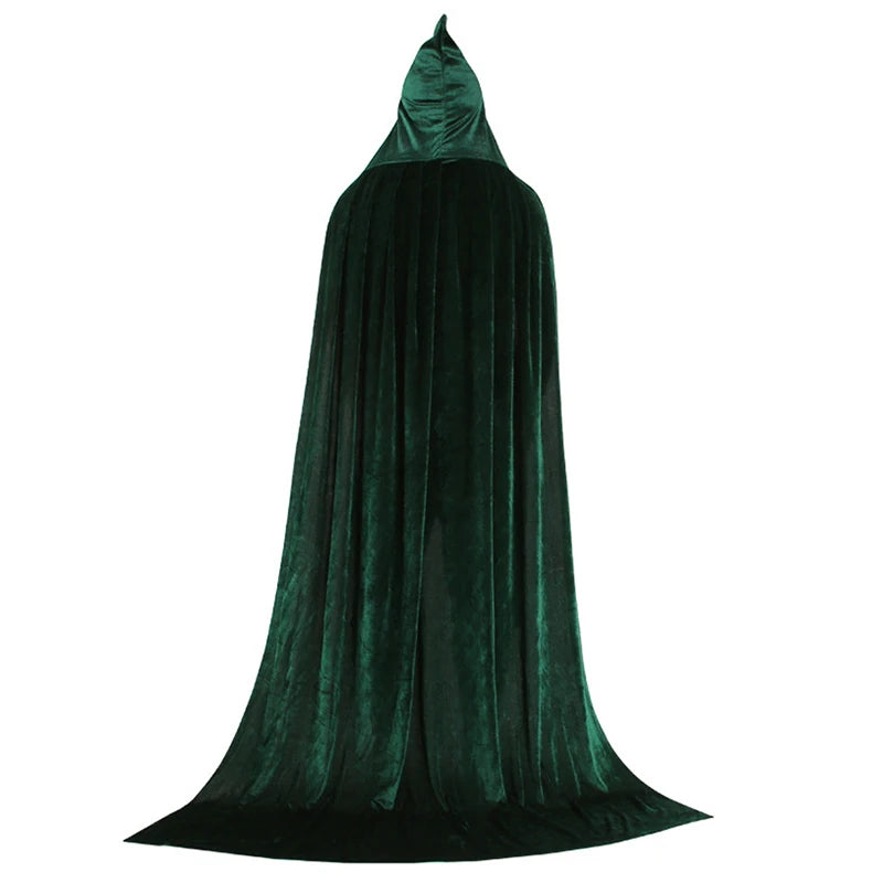 Movie Hocus Pocus 2 Witch Cloak Hooded Mary Sarah Winifred Sanderson Sister Cosplay Costume Halloween Adult Girl Long Party Cape - Seprincess