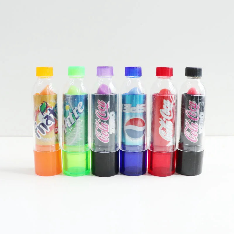 24Pcs Soda Bottle Lip Balm 6 Flavors Set Color Changing Lipstick Long Lasting Waterproof Lip Balm Wholesale - Seprincess