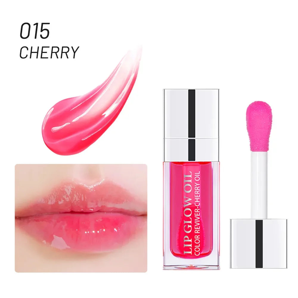 Crystal Jelly Moisturizing Lip Oil Sheglam Lip Tint Lip Gloss Makeup Sexy Lip Stain Serum Treatment Lip Coat Lipstick Cosmetics - Seprincess