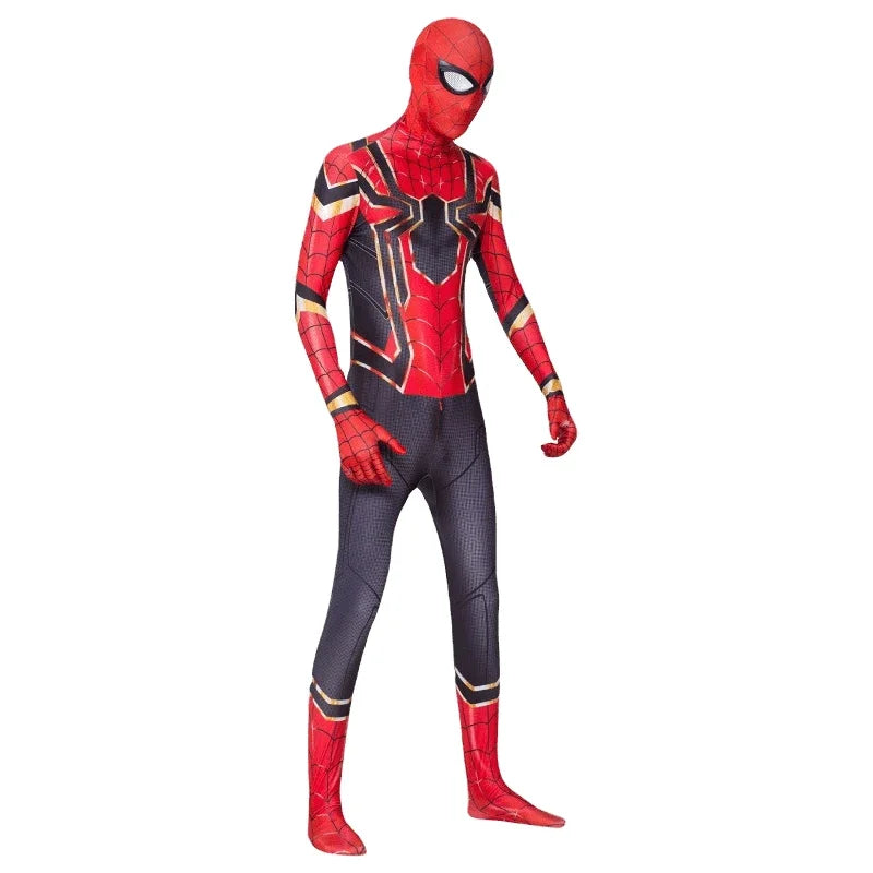 Spiderman Costume Spider Man Black Panther Iron Man Spider Gwen Cosplay Zentai Jumpsuit Bodysuit Halloween Costume Adult Child - Seprincess