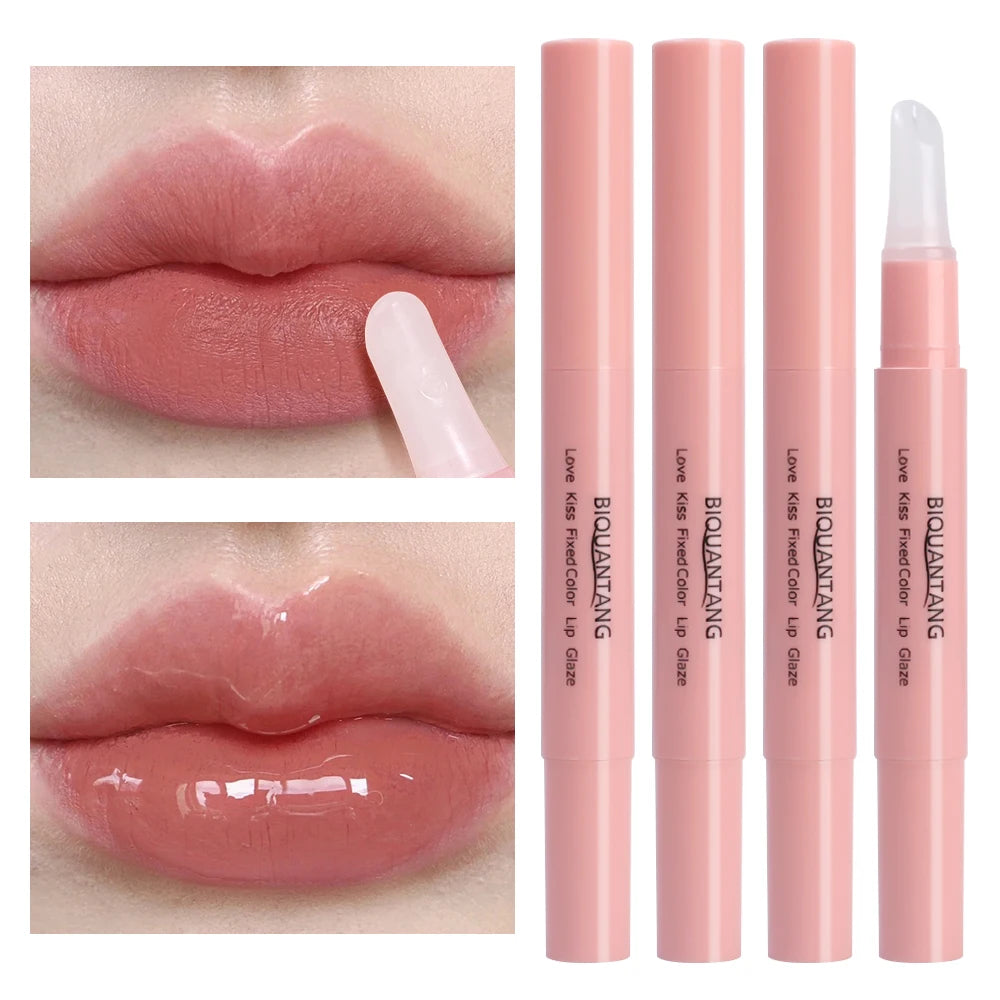 Waterproof Lipstick Fixed Color Lip Glaze Raincoat Long Lasting Translucent Lipstick Fixative Gel Lips Color Fixing Cosmetics - Seprincess