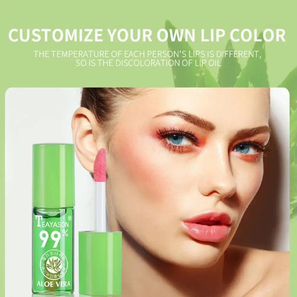 Color changing lipstick Natural Aloe Moistourizing Jelly Matte Lipsticks Beauty Long Lasting Nourish Lip Makeup Lip Balm - Seprincess