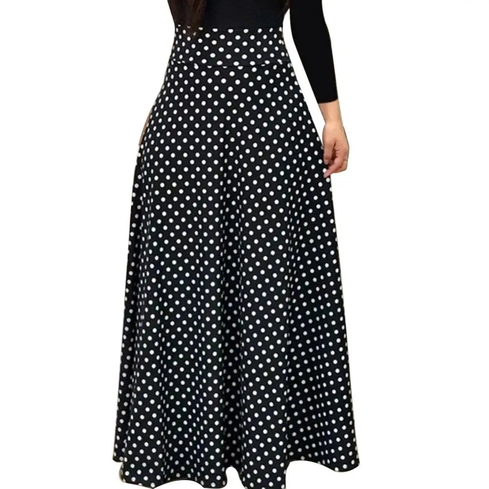 Women's Autumn Long Sleeve Round Neck Casual Flower Vintage Long Dress Elegant Women's Slim Fit Print Dresses S-5XL - Seprincess