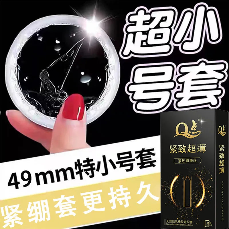 Ultra Thin Condoms Long-lasting For Men Sex Ejaculation Delay Latex Condom Hyaluronic Acid 0.01 Penis Sleeve For Adults Sex Love