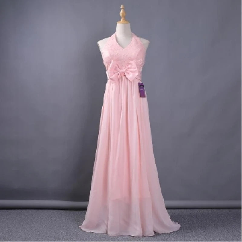 2024 New Light Purple Pink Bridesmaid Dresses Graduation Vestidos Longo Long Prom Robes Cheap Wedding Party Dress - Seprincess