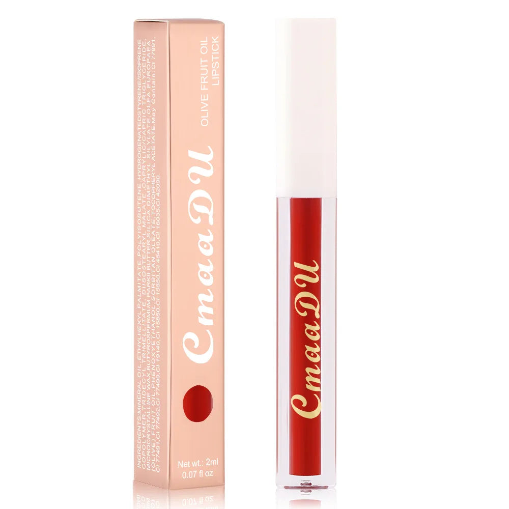 CmaaDu Hydrating Mirror Glossy Liquid Lipstick Lip Gloss  Moisturizing Lip Glaze  Non-Sticky Tint Glow Plumper Makeup Lipgloss - Seprincess