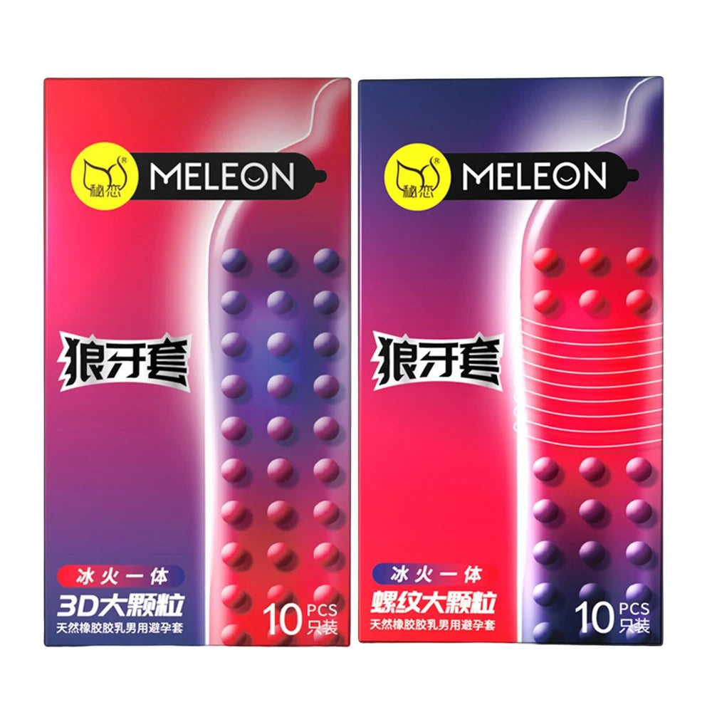 Delay Ejaculation Condoms Sex Toys for Men Dotted Ribbed Lubricated Latex Rubber Unusual Condom Tighten Feeling Condoms Sex Shop - Seprincess