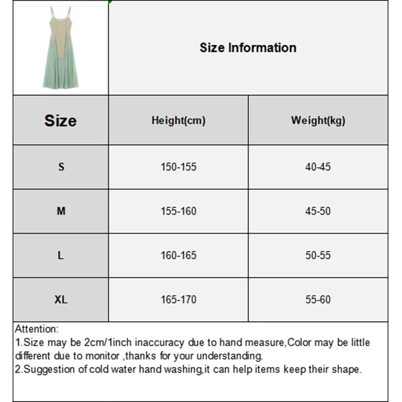 Women Mesh Spaghrtti Strap A-line Holiday Seaside Summer Princess Long Dress - Seprincess