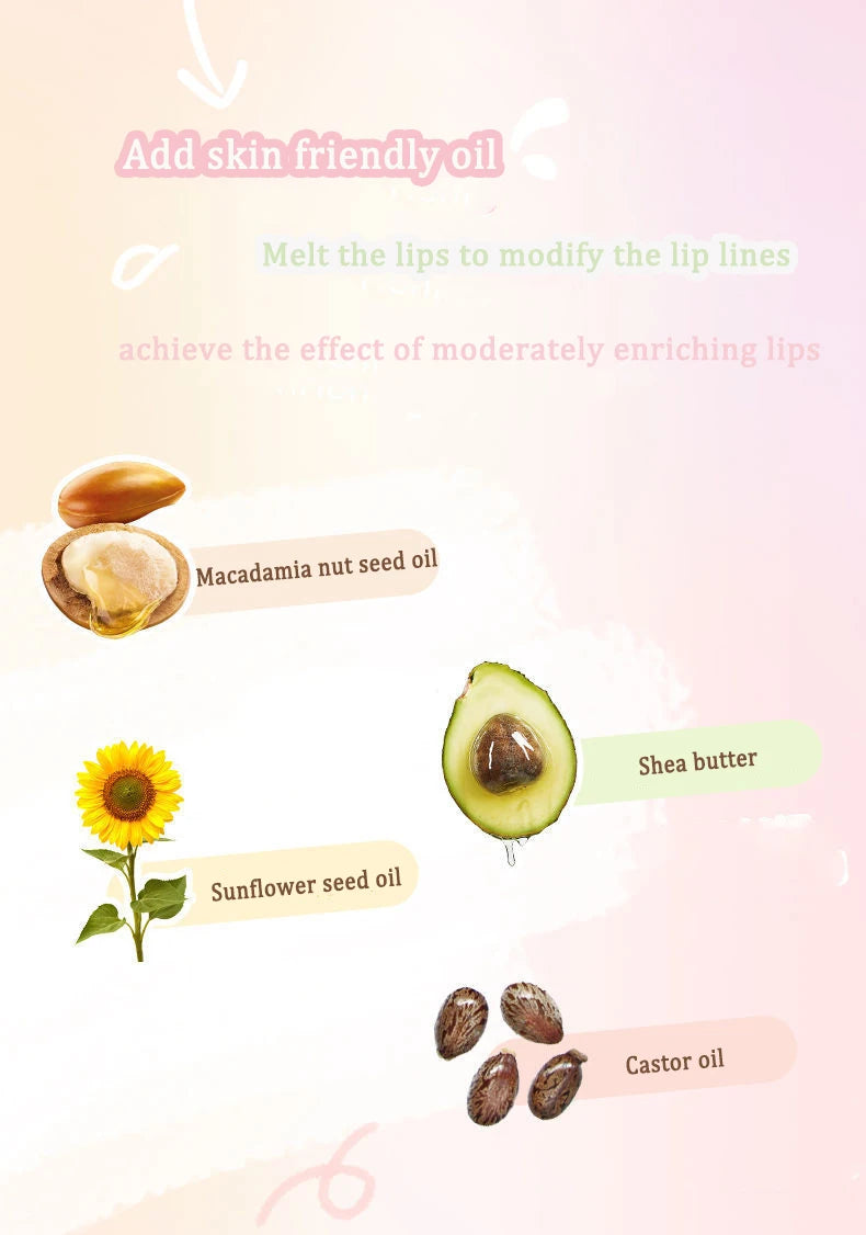 Moist Crystal Jelly Lip Gloss Mirror Water Lipstick Cute Mushroom Shape Lip Makeup Waterproof Lasting Pumpkin Peach Lip Tint - Seprincess