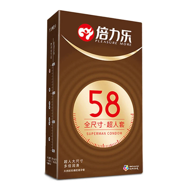 Large Size Condoms 10PCS Big XXXL Sex Toys Safe Sex Life Contraception Supplies for Men Big Penis Cock Sleeves Ultrathin Smooth - Seprincess