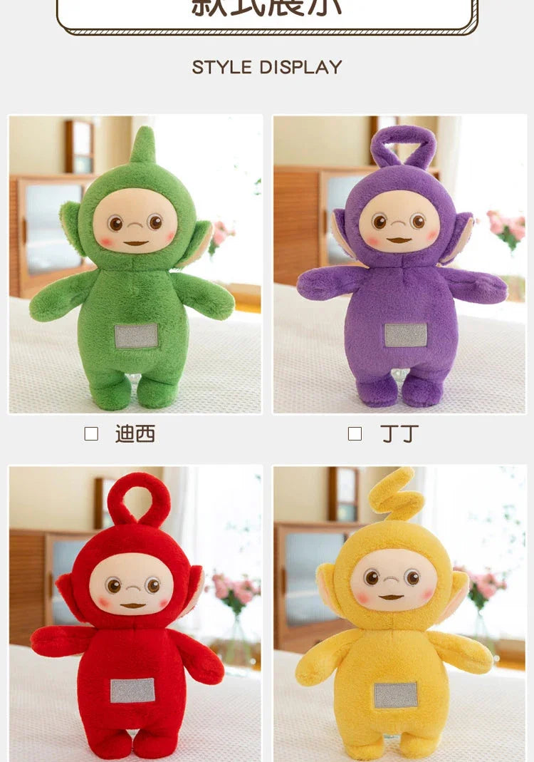 New Teletubbies Cute Doll Plush Toy Cartoon Kawaii Animation Doll Children Soothing Sleeping Doll Gift Girls MINISO - Seprincess