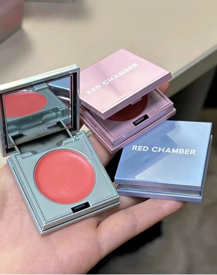 Red Chamber Multi-purpose Blush Cream RC Eyeshadow Lipstick Brush Paste Chu Mei Le Kui Eye Shadow Powder Clay Lip Glaze - Seprincess