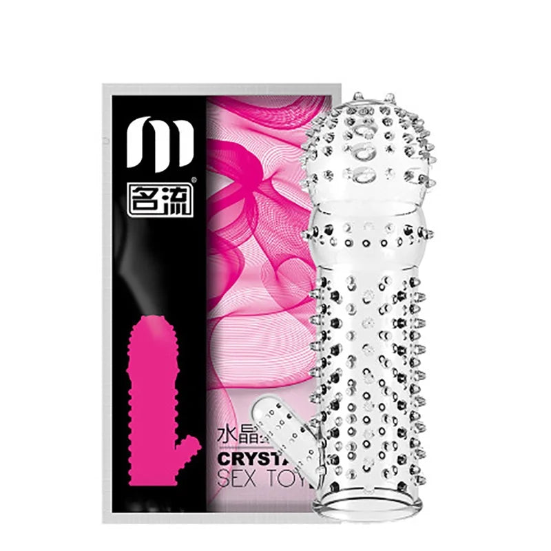 Special Spiked Condoms Sex Toys For Men 18+ Big Dotted Stab Pearls Condones Penis Sleeve Enlargement Delay Ejaculation Sex Shop - Seprincess