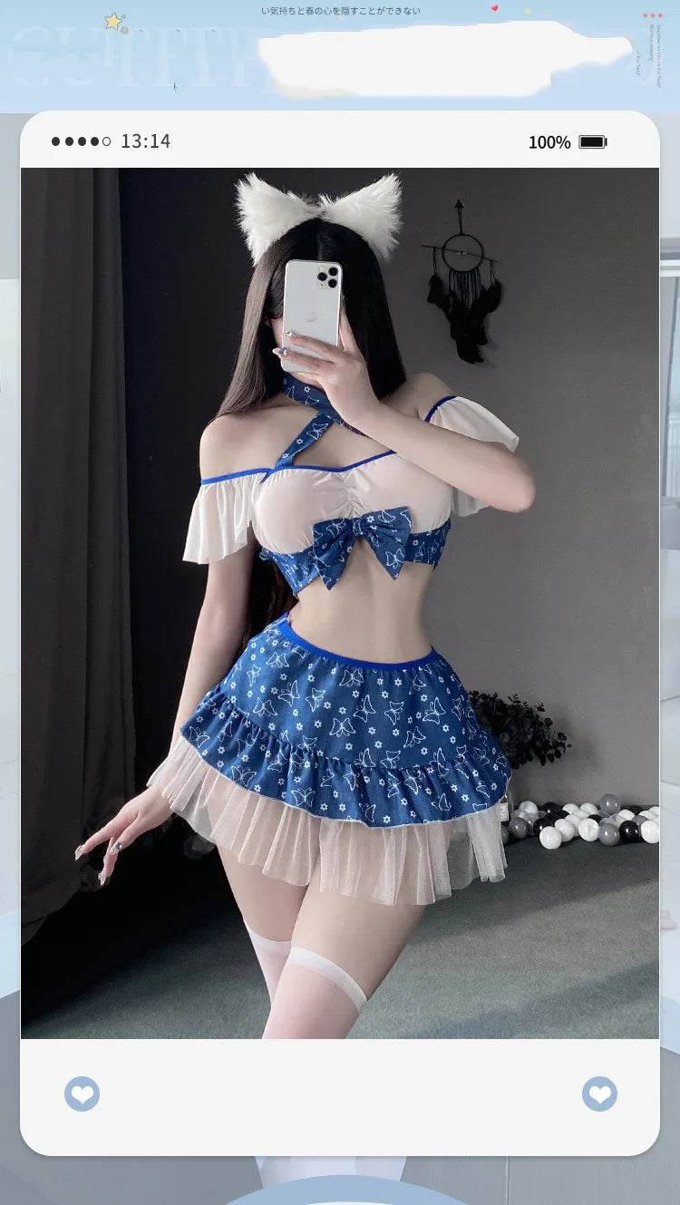 Dress Kawaii Japanese Uniform Skirt dress for ladies 60 years formal dresses woman Woman clothing xxx fetish sexy lingere outfit - Seprincess