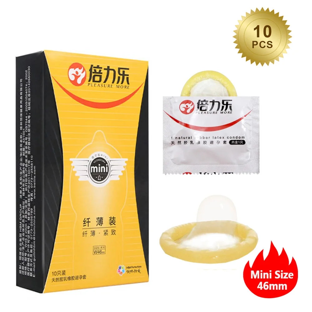 small condom for men long sex Big dotted penis sleeve G-Spot Ultra-thin Latex Condoms for Men Adult Sex Toys FB - Seprincess