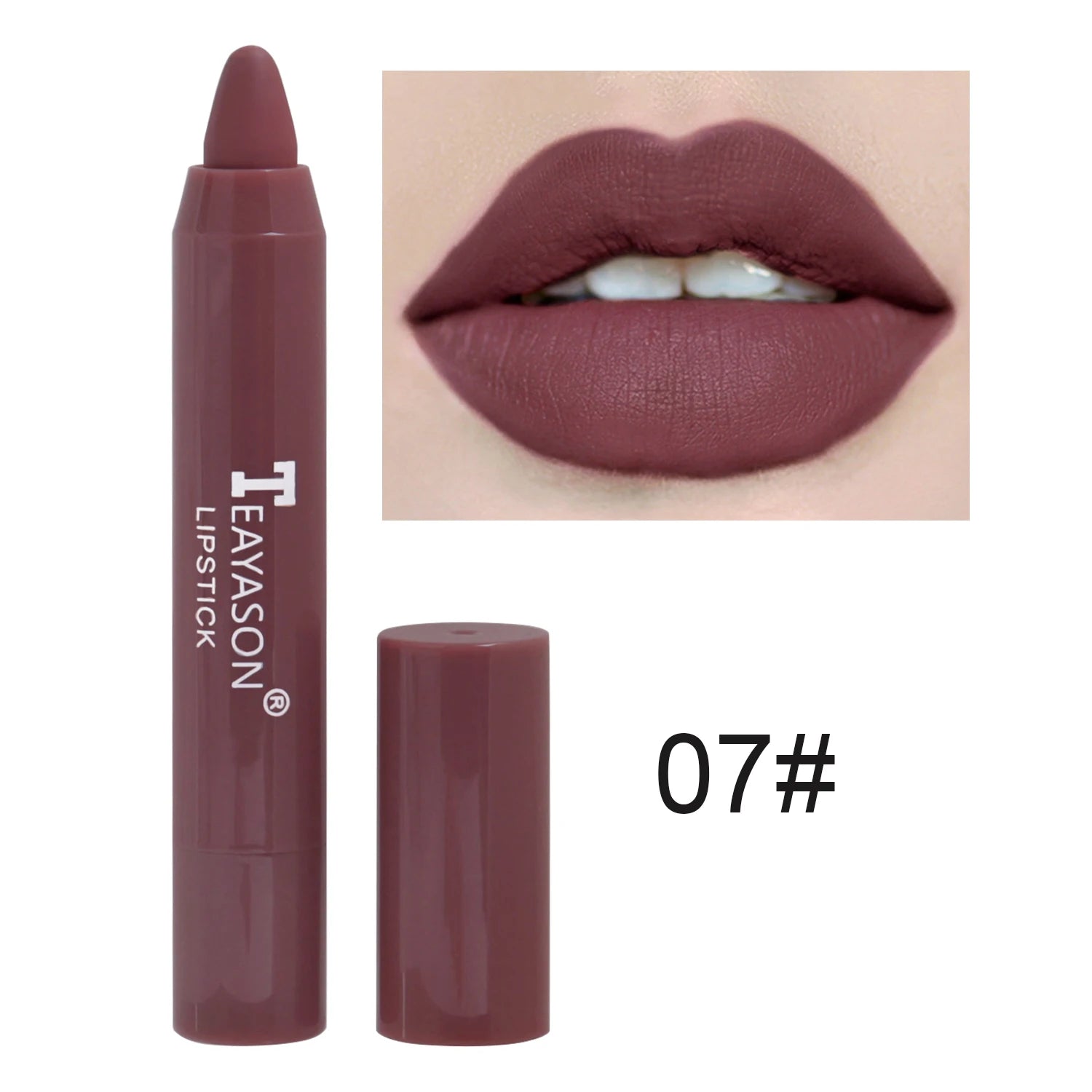 Waterproof Lipliner Pencil Matte Velvet Lip Liner Pen Outline Lip Shape Lipstick Pen Long Lasting Non-stick Cup Makeup Cosmetics - Seprincess