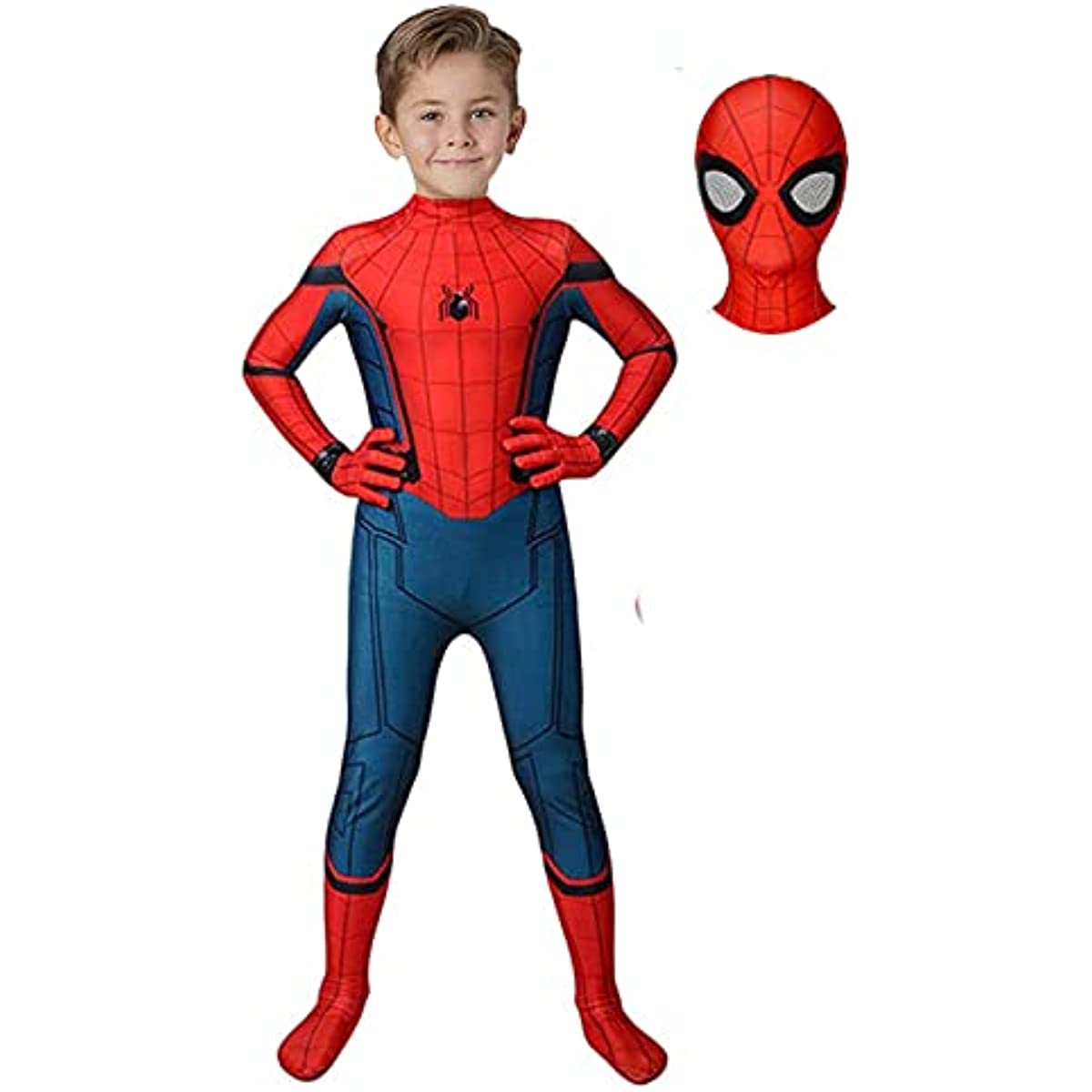 Spiderman Costume for Kids Adult Tobey Maguire Cosplay Bodysuit Superhero Zentai Suit Jumpsuit Halloween Carnival Party Costumes - Seprincess