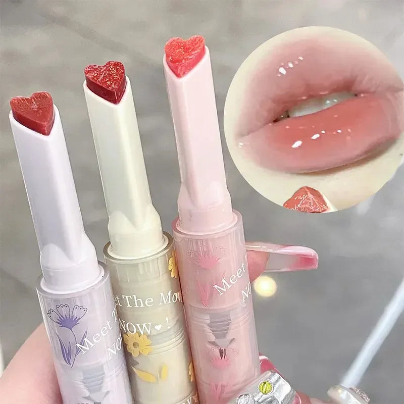 Florettes Jelly Love Lipstick Flower Knows Water Gloss Lip Gloss Non-stick Cup Mirror Lip Tint Cheap Korean Make-up Wholesale - Seprincess