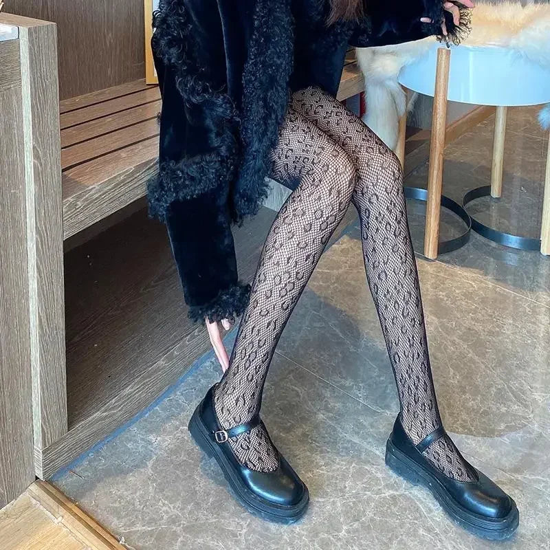 New Women's Sexy Patterned Fishnet Pantyhose Slim Legs Long Mesh Socks Fish Net Nylon Tights Ladies Transparent Body Stockings