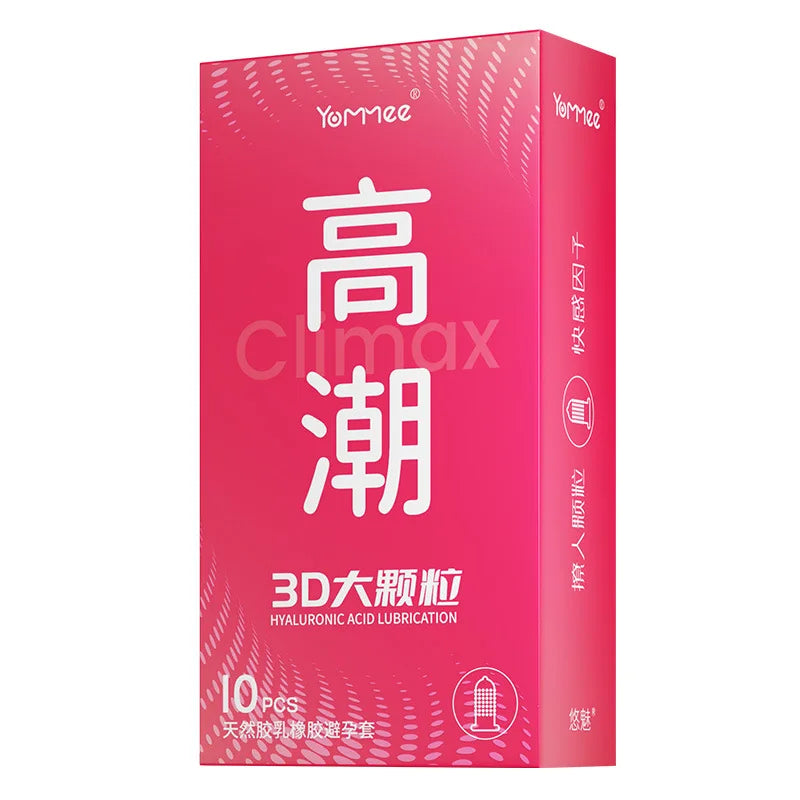 30pcs Condoms Ultra Thin Glossy Pellet Type Penis Sleeve Natural Latex Презервативы Safer Sex with 60ml Lubricante Sexual - Seprincess