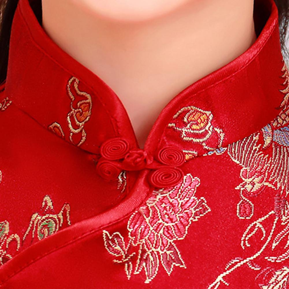 Kids Hanfu Dress Elegant Princess Dress Summer Dresses Chinese Cheongsams For Girls Traditional Chinese Dress Toddler Dress - Seprincess