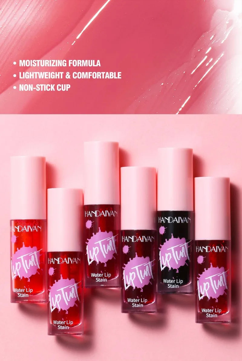 Fruit Juice Lip Tint Non-stick Cup Liquid Lipstick and Blush 2 In1 Waterproof Long Lasting Water Lip Stain Lips&cheek Makeup 1pc - Seprincess