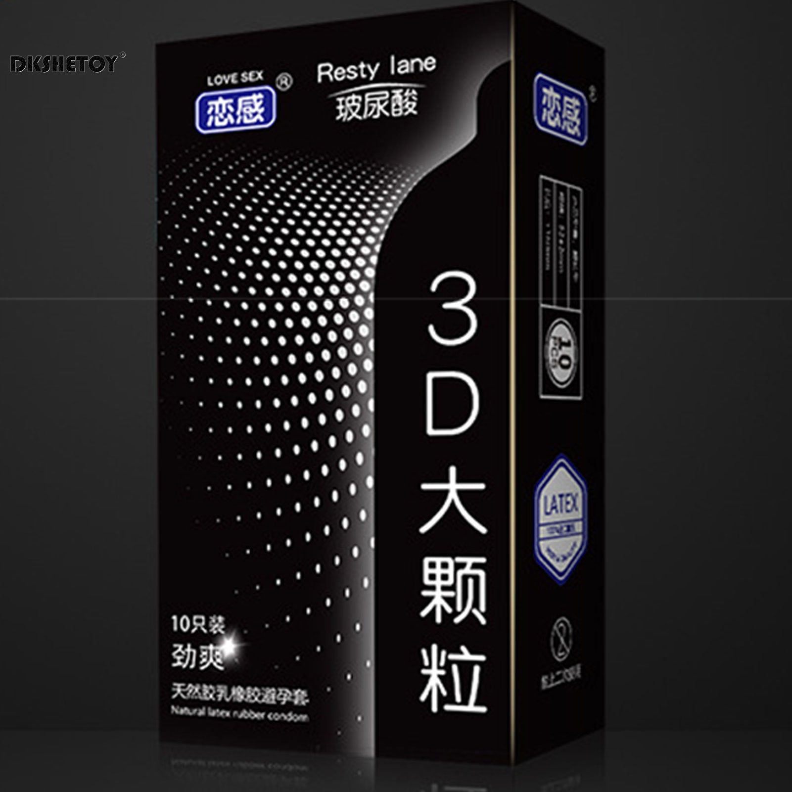 Fama Male Latex 001 Ultra Thin Condoms men Long lasting Dots Hyaluronic Acid Feeling G Spot Condom Penis Sleeve For adults 18+ - Seprincess