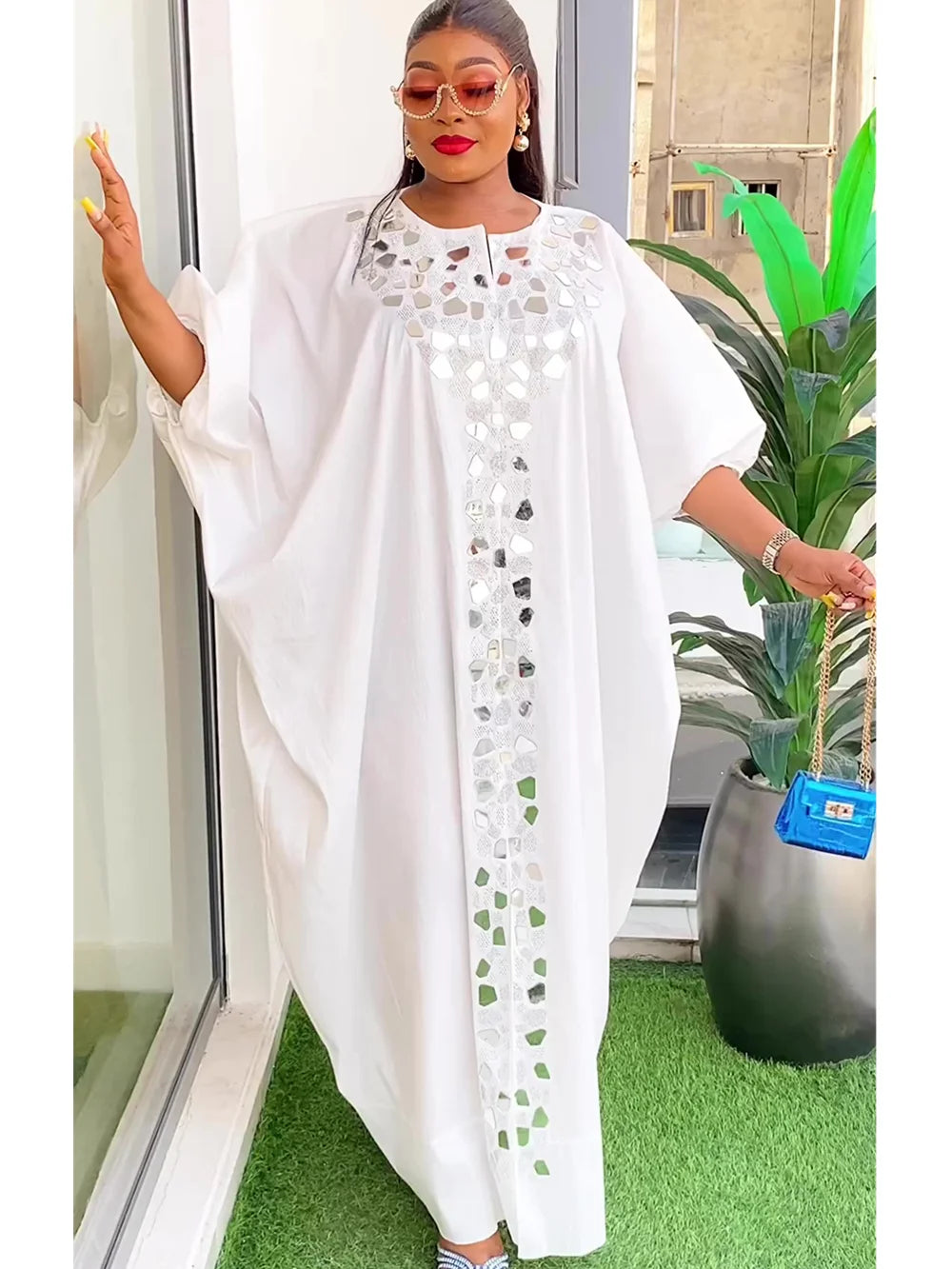 Abayas For Women Dubai African Muslim Fashion Dress Caftan Marocain Evening Party Dresses Satin Boubou Robe Djellaba Femme 2024 - Seprincess