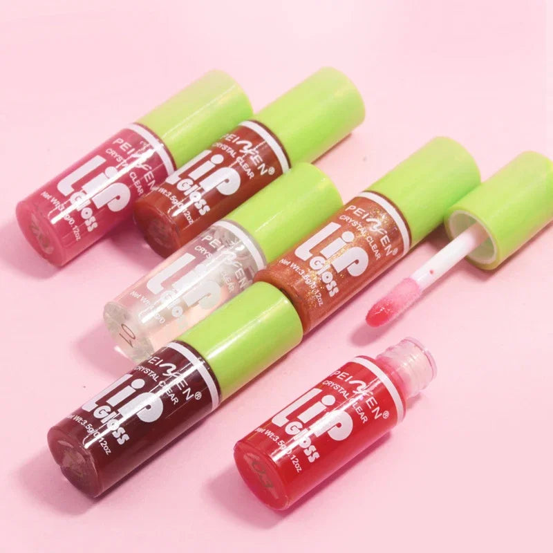 6 colors Moisturizing Lip Gloss Transparent Lip Oil Hydrating Lip Glaze Lip Plumper Hydrating Make Up Liquid Lipstick  Cosmetics - Seprincess