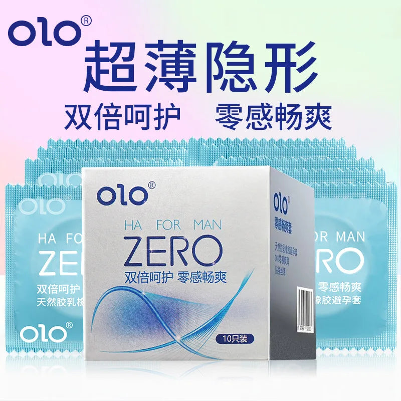 Zero Feeling Condom Sex Toys For Adult Men 0.01 Ultra Thin Penis Sleeves Dotted Delayed Contraception Condoms Sex Products Shop - Seprincess