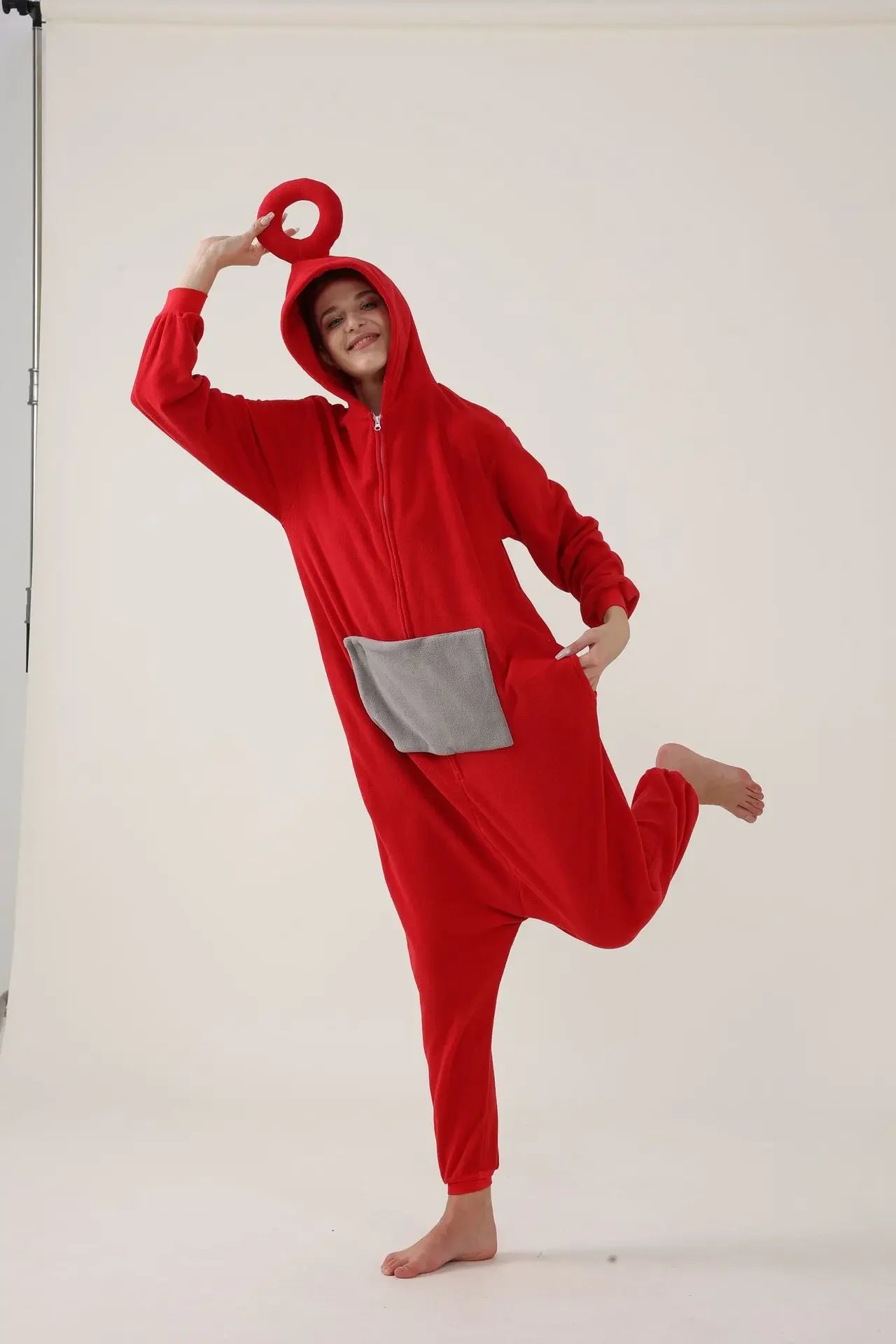 Teletubbies Adult Pajamas Halloween Party Cosplay Costume Kawaii Cartoon Teletubbies Pajamas Cosplay Adult Unisex Party Wear - Seprincess