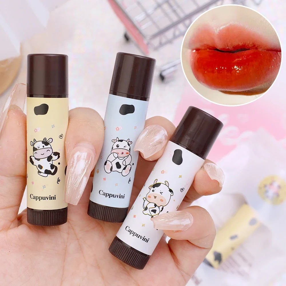 Moisturizing Colored Lip Balm Jelly Nude Rose Black Tea Mirror Lipstick Non Sticky Cup Watery Lip Tint Lips Care Makeup Cosmetic - Seprincess