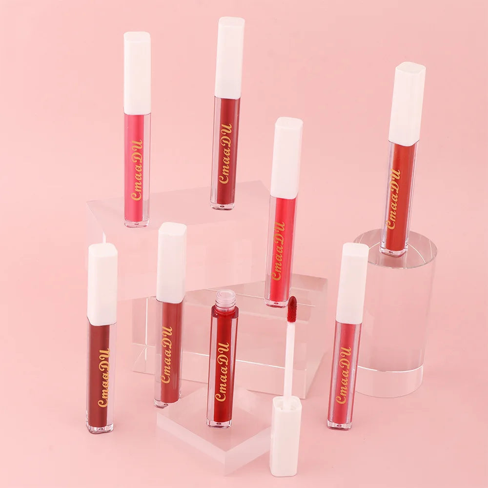 CmaaDu Hydrating Mirror Glossy Liquid Lipstick Lip Gloss  Moisturizing Lip Glaze  Non-Sticky Tint Glow Plumper Makeup Lipgloss - Seprincess